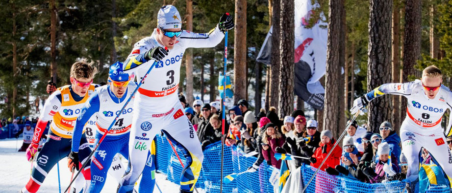 Calle Halfvarsson i Svenska skidspelen